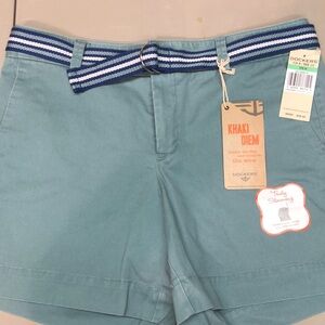 NWT - Dockers women shorts- light blue/green color